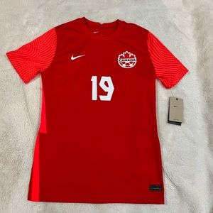 Canada soccer jersey